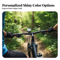 2 Pieces Comfort Grip Lock-on Handlebar Grips Full Palm Support Lock-on Bike Grips Long-Lasting Rubber Easy to Install for Long-Distance Cyclists, Commuters, Road Cycling, Trail Riding, City Commuting