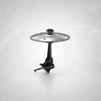 Adjustable Car Air Vent Cymbal Wooden Stick Vent-Mounted Cymbal Drum Screw Knob Dashboard Decoration Reflective