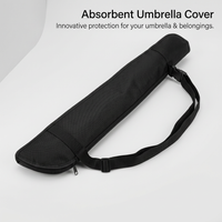 Absorbent Umbrella Sleeve for Travel Home Outdoor, Folding Umbrella Pouch, Umbrella Cover for Wet, Portable Bag, Keep Bags Dry