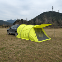 Car Tent for Vehicles, 5-8 Person Family Tailgate Tent, 500x300x200cm Large Outdoor Adventure Tent, 3000mm
