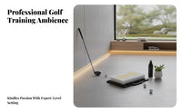 Sand Hitting  Simulator Mat Brush Surface Golf Hitting  Practice Mat Synthetic Bristles Training Pad