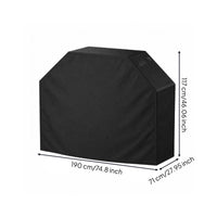 Grill Cover with Drawstring Weatherproof Barbecue Grill Cover Anti for Backyard