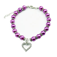 Pet Pearl Necklace Collar for Cats and Dogs