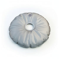Gray Weighted Umbrella Base Bag Outdoor Accessory Valve