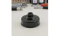 Oil Filter Wrench Electroplated Oil Filter Socket Compact for Garage, DIYers