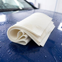 Super Absorbent Car Towel and Car Drying Towel, 40x50cm Microfibre Cloth, White Superfine Fiber Island Silk Microfibre Cloth for Glass