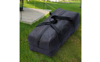 Oxford Cloth Storage Bag Cross Handles Rectangular Duffel Bag Reinforced Seams Carry Case