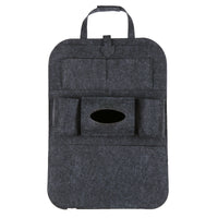 Felt Car Backseat Organizer with Multi-Pocket Storage