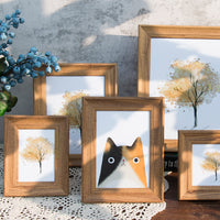 American Retro Style Photo Frame for Wall or Tabletop Display, Various Sizes