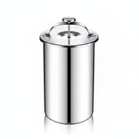 Sausage Steamer Pot Built-in Thermometer Stainless Steel Meat Steamer