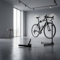 Bike Repair Rack Clamp Carbon Steel Cycle Clamp Head Sturdy Metal Frame for Garage