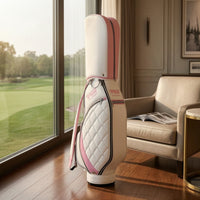Golf Club Bag Waterproof Golf Stand Bag Leather for Golfers, Women, Practice Rounds