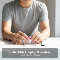 Sand Table Character Model DIY Accessories Miniature Landscape Characters Miniature Landscape Decoration Highly Detailed