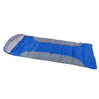 Outdoor Camping Sleeping Bag, Single Person, Lightweight Portable Envelope Sleeping Bag with Hood for Hiking Travel