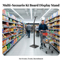 Floor Advertising Stand Cost-Effective Freestanding Poster Stand for Shop Owners