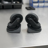Luggage Replacement Wheels 360-Degree Rotating Swivel Caster Wheel Smooth for Journeyers