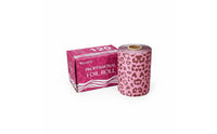 Heat Resistant Leopard Print Highlighting Foil Built-in Cutter Embossed Foil Roll Long-Lasting Salon Supply for Barbershop