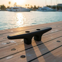 Dock Cleat Wear Resistant Nylon Boat Cleat Heavy Duty Mooring Accessory for Yacht, Kayak