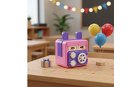 Cartoon Password Teaches Saving Password Money Box Great Savings Tokens and Bill Bank for Preschoolers