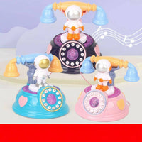 Educational Story Phone Toy Interactive Kids Learning Phone Simulated Design Toy Telephone Music and Sounds for Preschool
