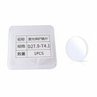 High Power Resistant Protection Lens guarding Replacement Part Double-Sided Coating optical element component long-lasting for Technicians, Factory Workers, DIY hobbyists, Manufacturing, Workshop, Studio, Garage