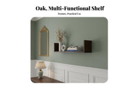U-Shaped Display Rack Space-Saving Wall-Mounted shelf Sturdy for Bedroom, Office