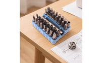 Screwdriver Bit Assortment with Holder 1/4 Inch Hex Shank Bit Set with Adapter Tool for Home Hobbyists