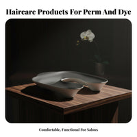 Comfortable Fit Perm Water Catching Tray Lightweight Hair Perm Neck Tray Ergonomic Design for Barbers, DIY Enthusiasts, Barbershop, Home Use