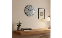 No-Drill Installation 3D Numeral Wall Clock Easy to Install Modern Minimalist Wall Clock Quartz Movement House Decoration for Living Room, Bedroom, Office