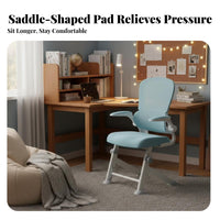 Fully Adjustable Ergonomic young Study Chair assist Rolling Mesh Chair weight-activated automaticsecureing casters Home Office Furniture Easy Installation for Students, Teenagers, Teens, schoolwork, Online Classes, Bedroom