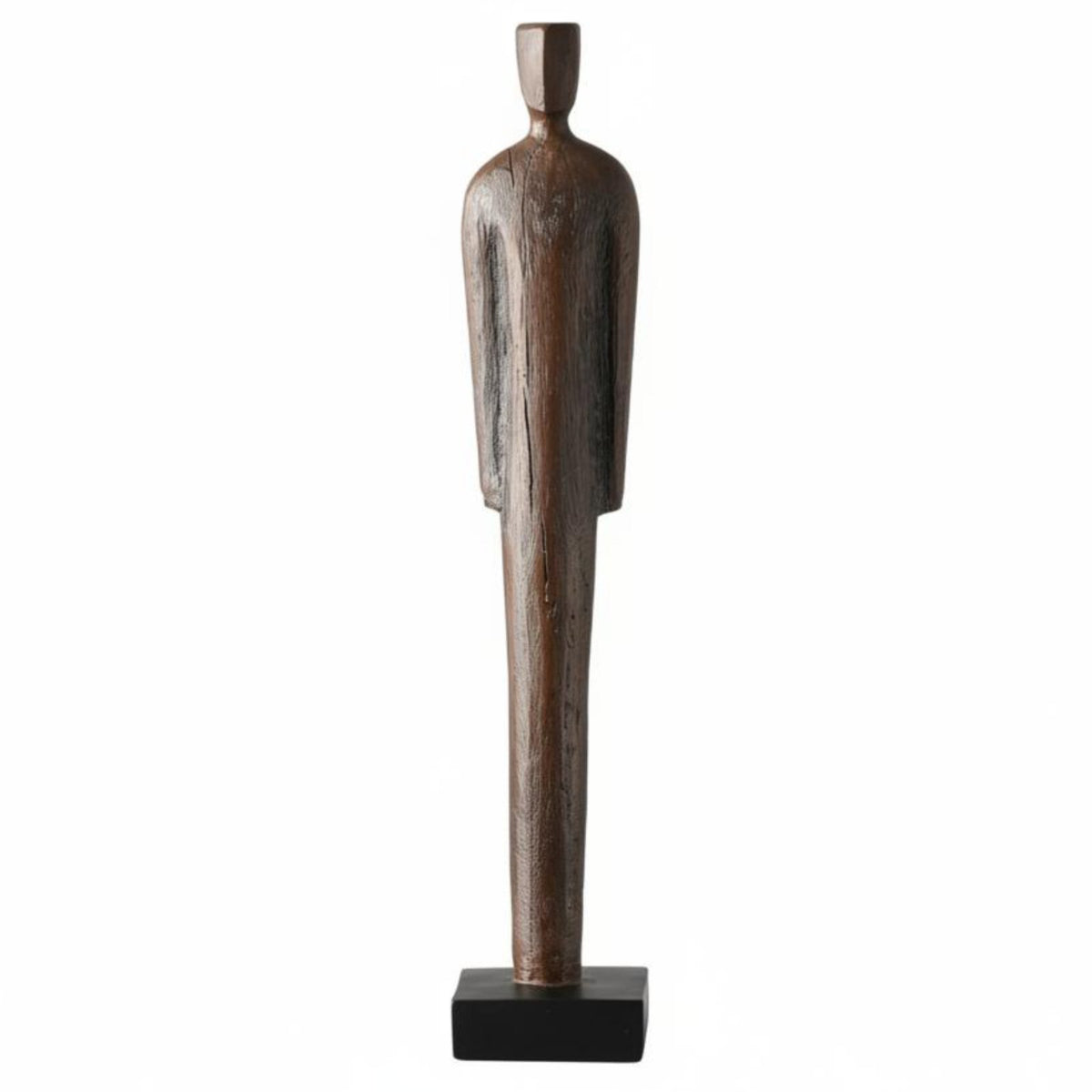 Resin Human Statue Artistic Abstract Human Figurine Tabletop Decoration Modern Figure Ornament for Living Room, Entryway