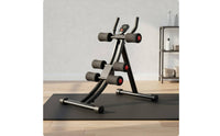 Ab Contraction Thick Steel Frame Abdominal Long Ranges Motion Stomach Workout Machine for Home Gym