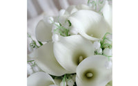 Artificial Calla Lily Floral Arrangement Elegant Design Faux Flower Arrangement