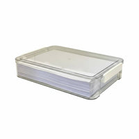 dirtresistant Clear Certificate Box Transparent Slim Penduringic document Case dirt and Document Organizer safeguarding for Newlyweds, property owners, Families, Home, Desktop, Study Room, shelf