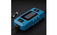 Overcurrent Current Tester with LCD Display Handheld Car Fuse Circuit Tester Compact Backlit for Mechanics, Garage, Roadside Emergency