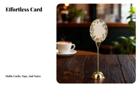 Table Number Holder Multipurpose photo Holder Versatile Place Card Clip for Restaurant Owners, Wedding Planners, Weddings, Banquets