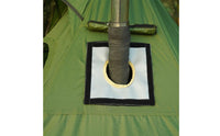 Tent Burner Chimney Protector Includes 2 Adjustable Clamps Heat Protection Sleeve Camping Gear for Campers, Outdoor