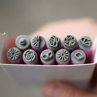 Nail Stamping Set with Floral for Manicure Design, Professional for Decoration and Technicians
