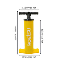 Manual Inflator for boat Upright Barrel Pump with Hose Handheld Piston Pump for , Travel