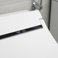 Multifunctional Smart Bidet Seat Instant Heat Electric Bidet Toilet Seat Electronic Control Smart Toilet Cover Warm Water Wash for Seniors