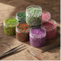 Tree Powder with Flocking Fine-Textured Miniature Flocking Realistic Miniature Grass for Craft Scenery