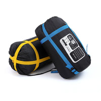 Outdoor Camping Sleeping Bag, Single Person, Lightweight Portable Envelope Sleeping Bag with Hood for Hiking Travel