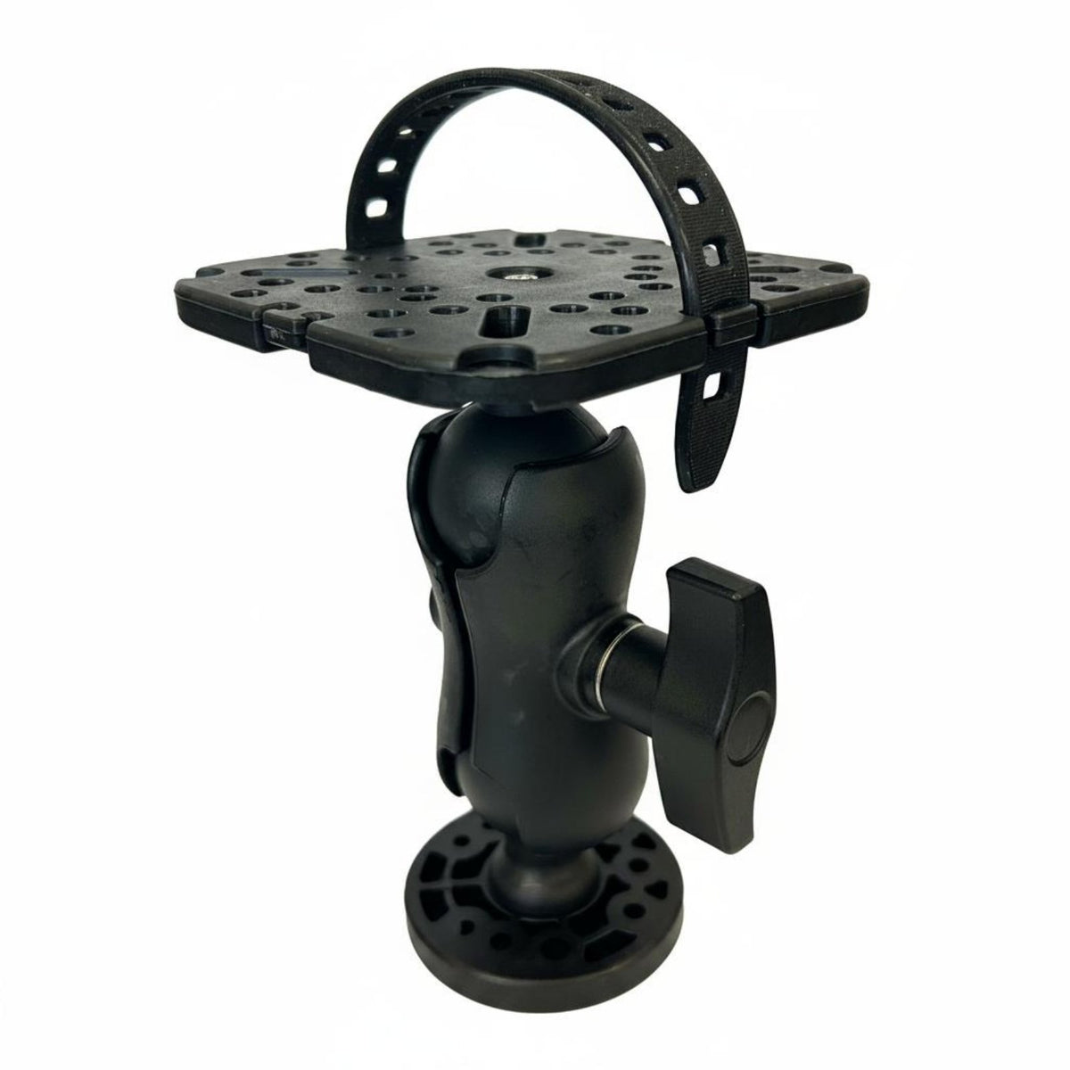 Sturdy 360° Fish Detector Mount Heavy Duty Kayak Navigation Mount Adjustable Angle for Fishing