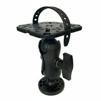 Sturdy 360° Fish Detector Mount Heavy Duty Kayak Navigation Mount Adjustable Angle for Fishing
