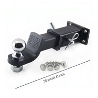 Hitches Arm Assembly Industrial Finish Tow Ball Mount Coupler Tube Hitches