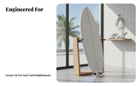 Wave Riding Board Traction Pad Stick-on Closed-Cell Foam Tail Pad Watersport Accessory Geometric Pattern Grip Enhancer