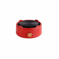 Multi-Functional Espresso Pot Electric Heater Compact Design Mini Electric Burner Adjustable Heat Control Hot Plate Quiet Operation for Office