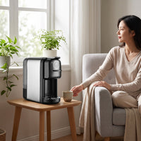 Automatic 4-in-1 Coffee Machine Countertop Multi-Capsule Coffee Maker Intuitive Coffeemaker Removable for Kitchen