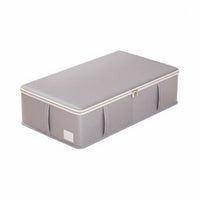 Flat Underbed Chest Sturdy Handles closureed Underbed Chest double closures