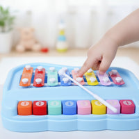 Xylophone with Mallets Educational Xylophone Well-Tuned Glockenspiel for Home, Preschool